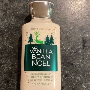 BATH & BODY WORKS VANILLA BEAN NOEL BODY LOTION 8oz -NEW Full Bottles